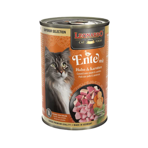 Leonardo Superior Selection Pato Con Pollo Y Zanahoria 400 Gr