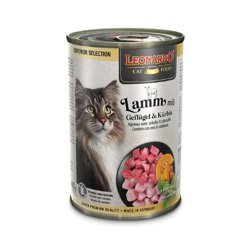 Leonardo Superior Selection Cordero Con Ave Y Calabaza 400 Gr