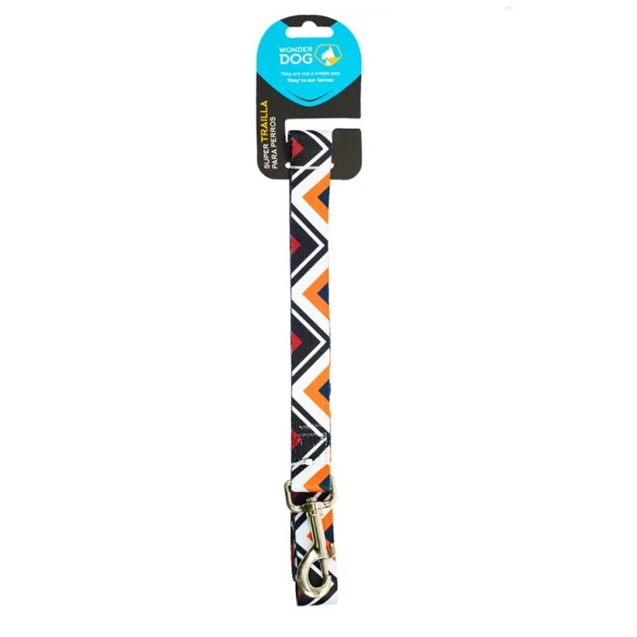 Trailla Diseño Zigzag Negro y Naranja Talla Xl