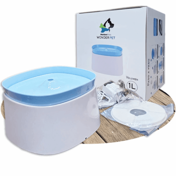 Fuente De Agua Para Mascotas 1 Lt