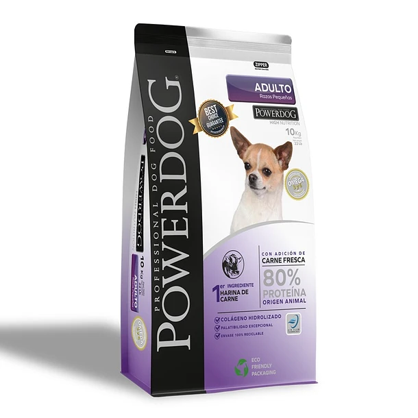 Powerdog Adulto Razas Pequeñas 10 Kg