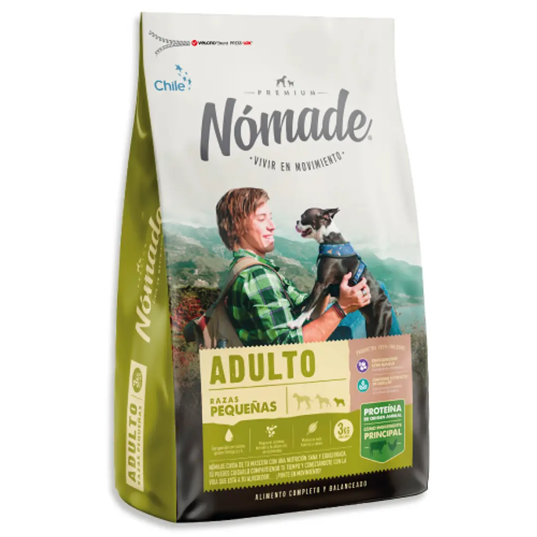 Nómade Adulto Razas Pequeñas 3 Kg