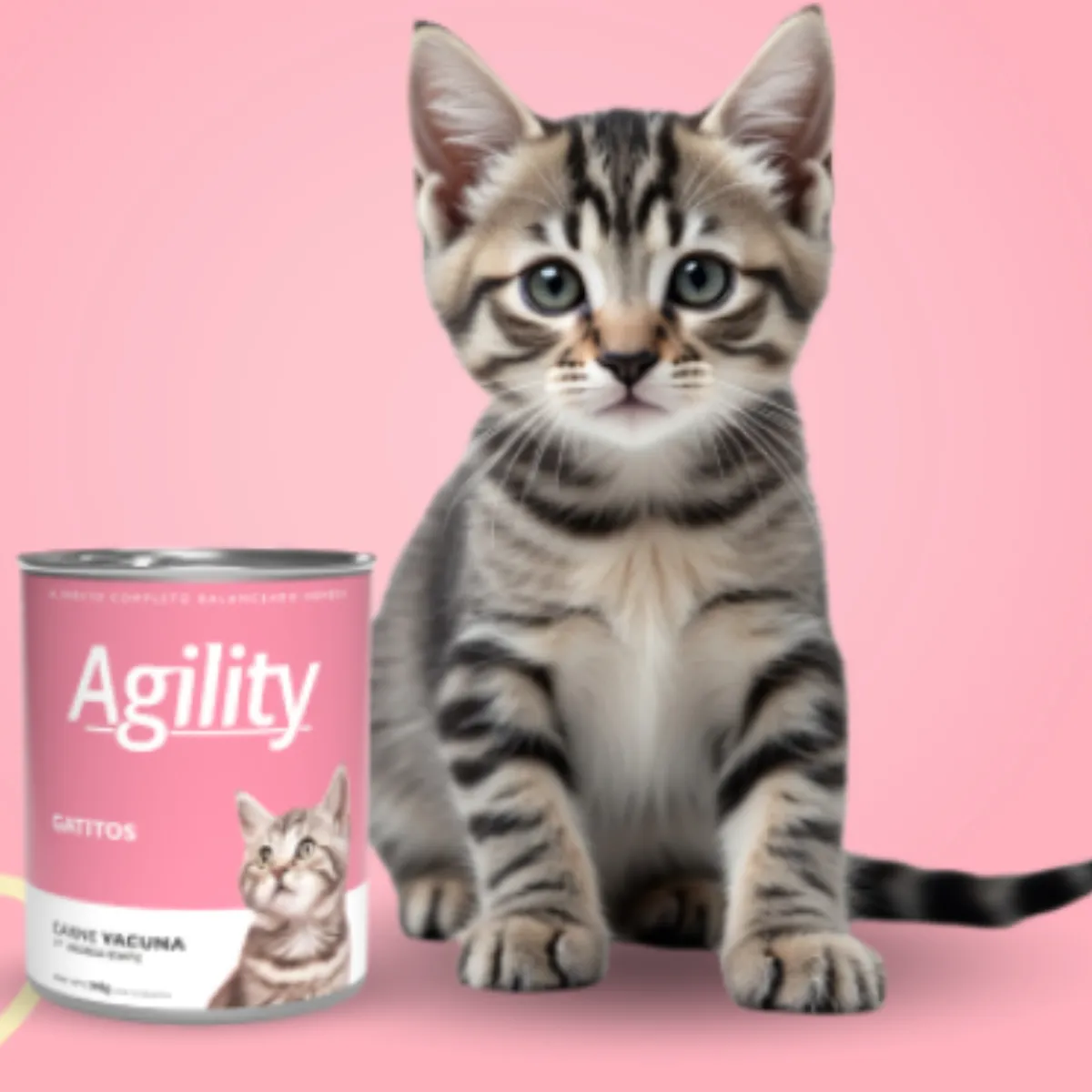 Agility Lata Gatito Vacuno 340 Gr