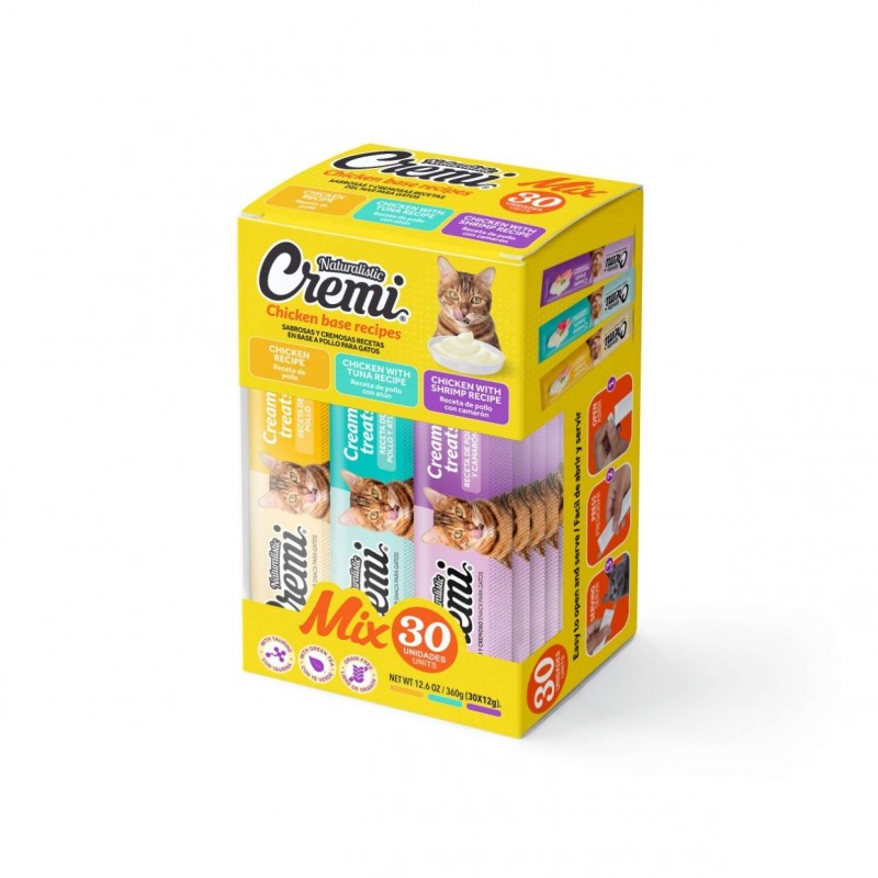 Naturalistic Cremi Box Chicken Food 30 Un