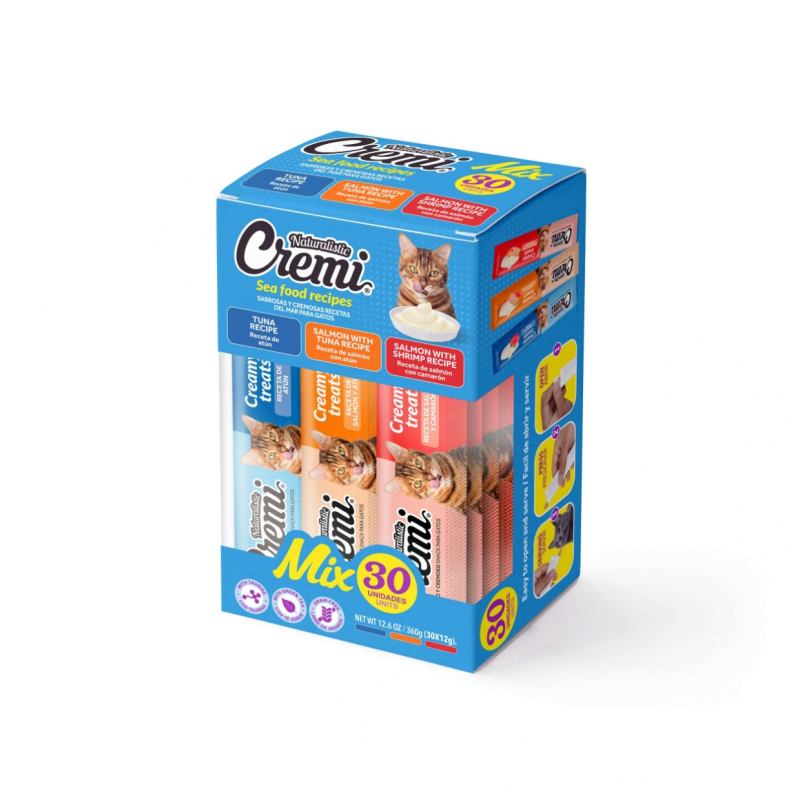 Naturalistic cremi Box Sea Food 30 Un