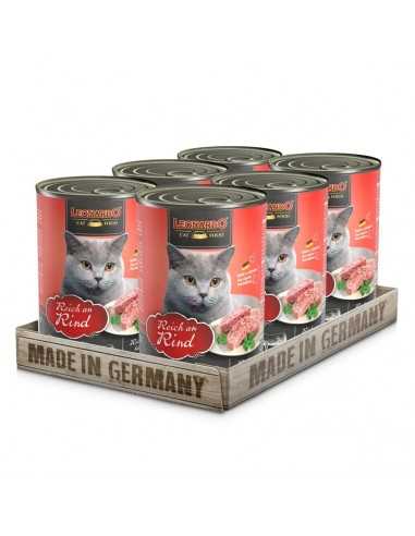 Pack 6 Latas Leonardo Qs Ternera 400 Gr