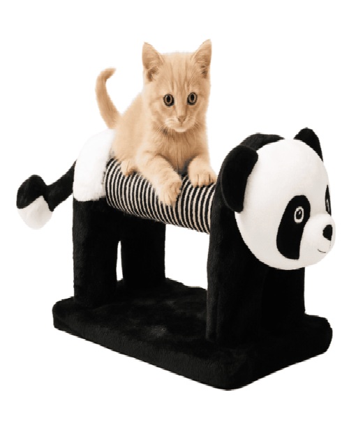 Rascador Para Gatito Diseño Panda