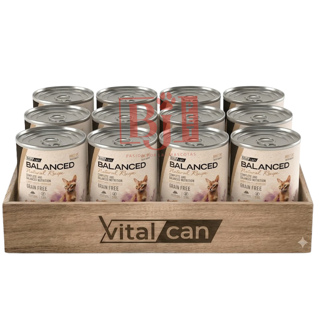 Pack 12 Latas Natural Recipe Filetes Trucha Y Cordero Gato Adulto 340 Gr