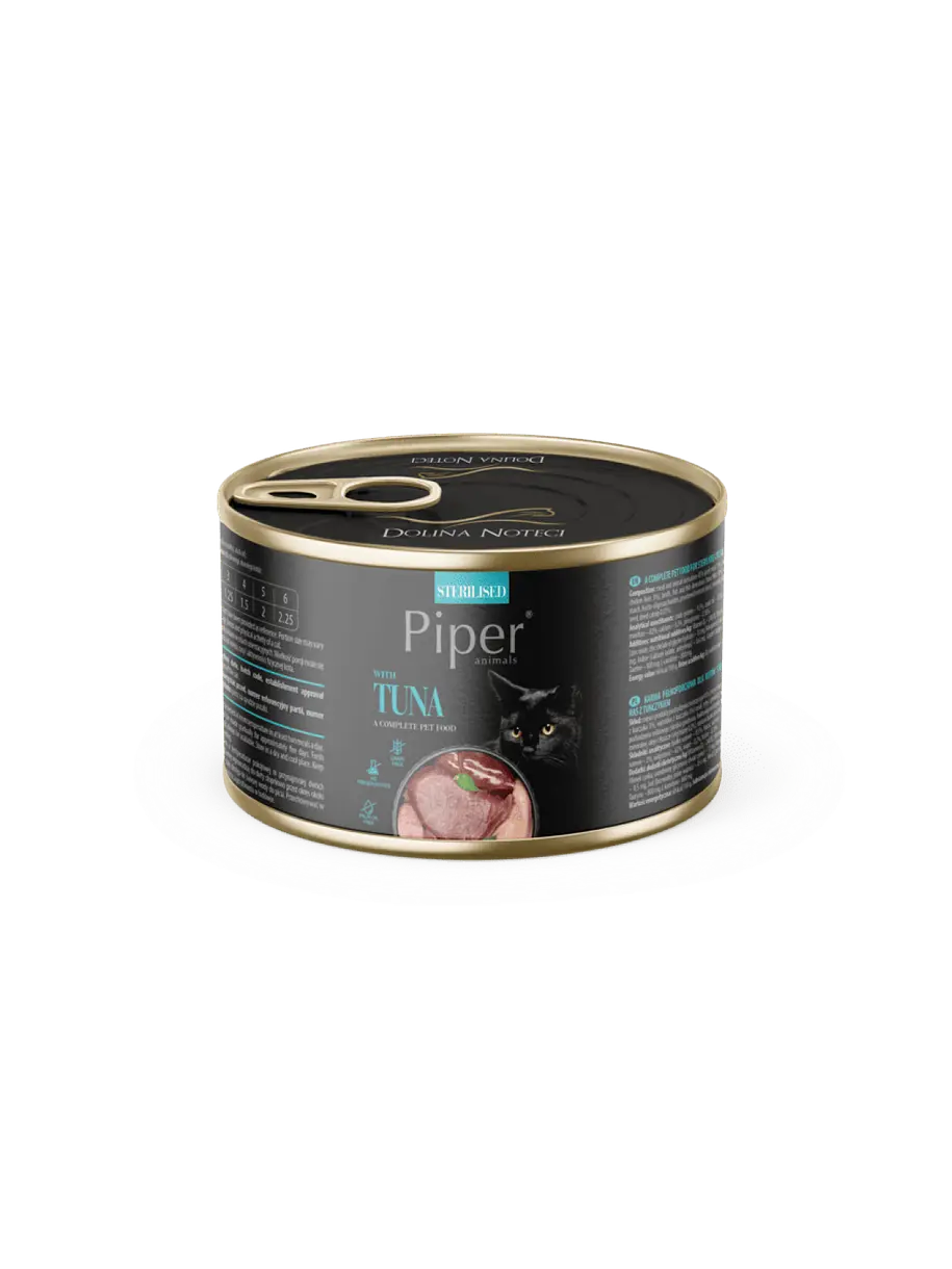 Piper Lata Cat Sterilised Atún 185 Gr