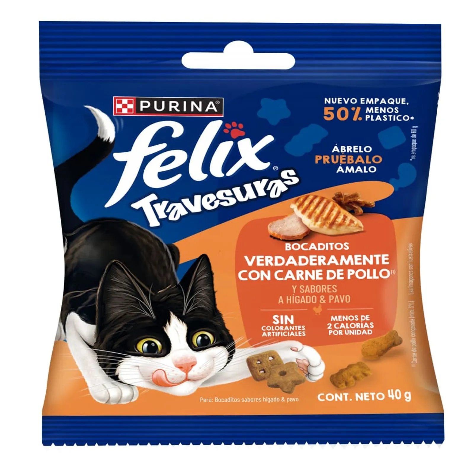 Felix Travesuras Pollo 40 Gr
