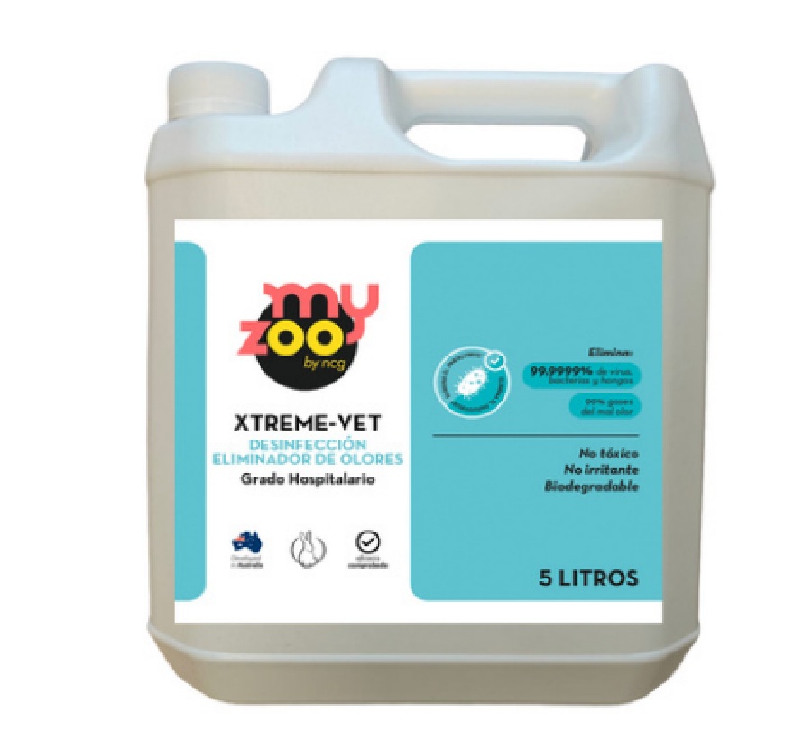 MyZoo Desinfectante Xtreme Vet 5 Lt.