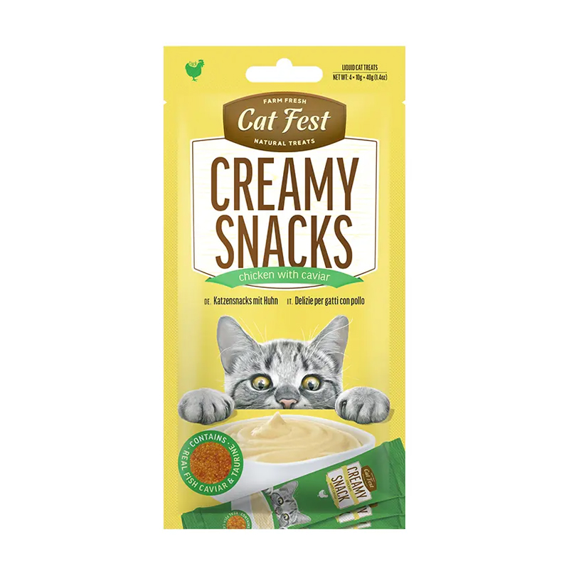 Cat Fest Caviar Pollo 40 Gr