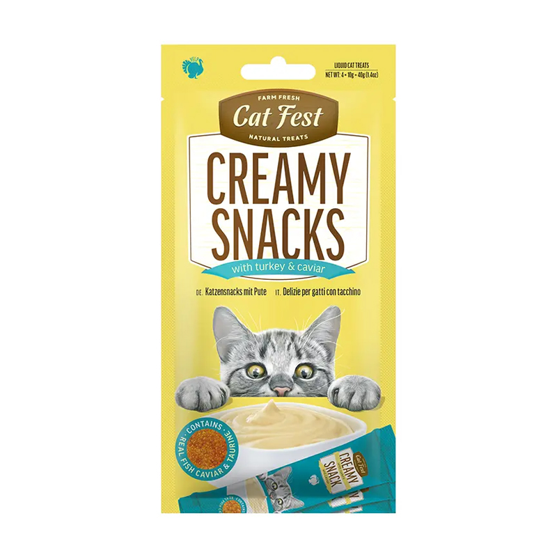 Cat Fest Caviar Pavo 40 Gr