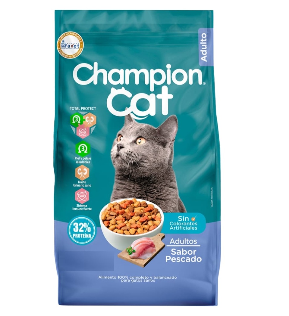 Champion Cat Adulto Pescado 20 +2 Kg