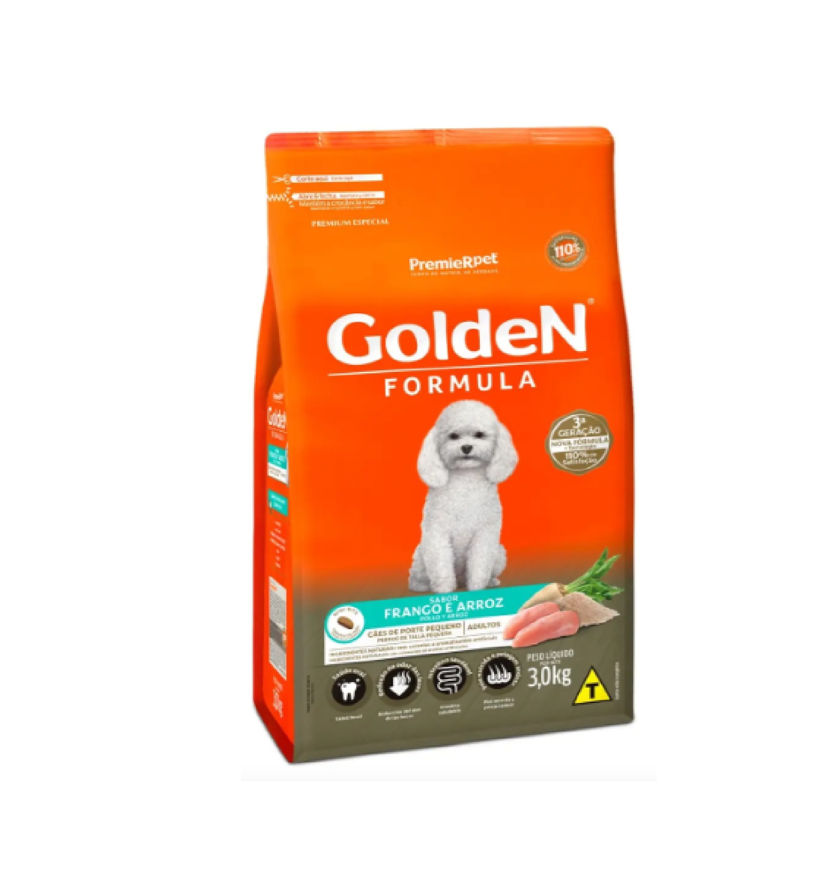 Golden Special Adulto Raza Pequeña Sabor Pollo 3 Kg