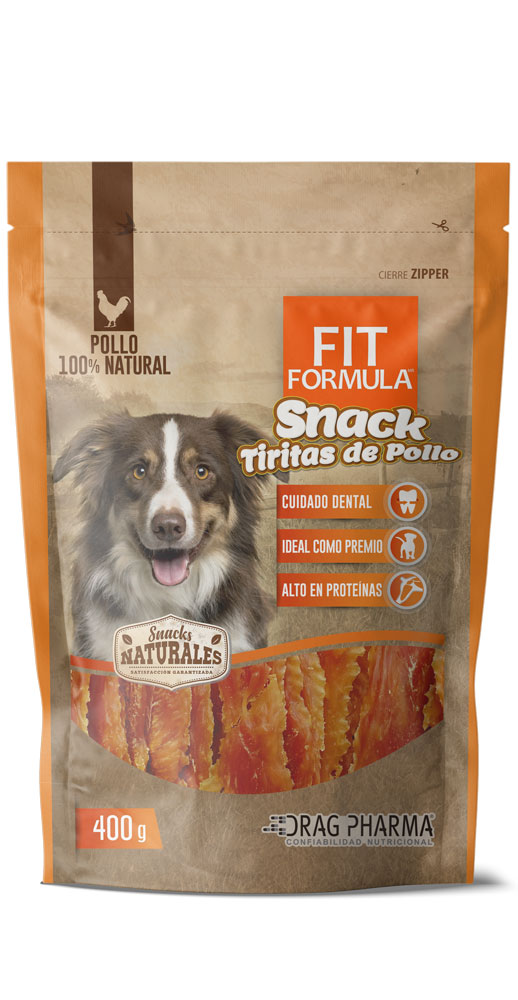 Fit Formula Snack Tiritas De Pollo 400 Grs