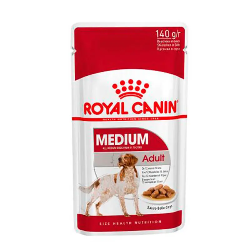 Royal Canin Medium Adult Pouch 140 Gr
