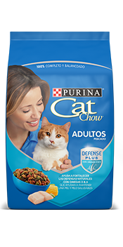 Cat Chow Adultos Pescado 1 Kg.