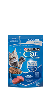 Cat Chow Adultos Carne 85 Gr.