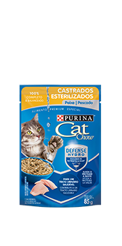 Cat Chow Esterilizado Pescado 85 Gr.