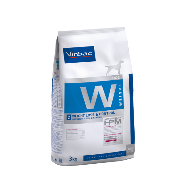 Hpm Virbac Dog W2 Weight Loss & Control Dog 3 Kg.