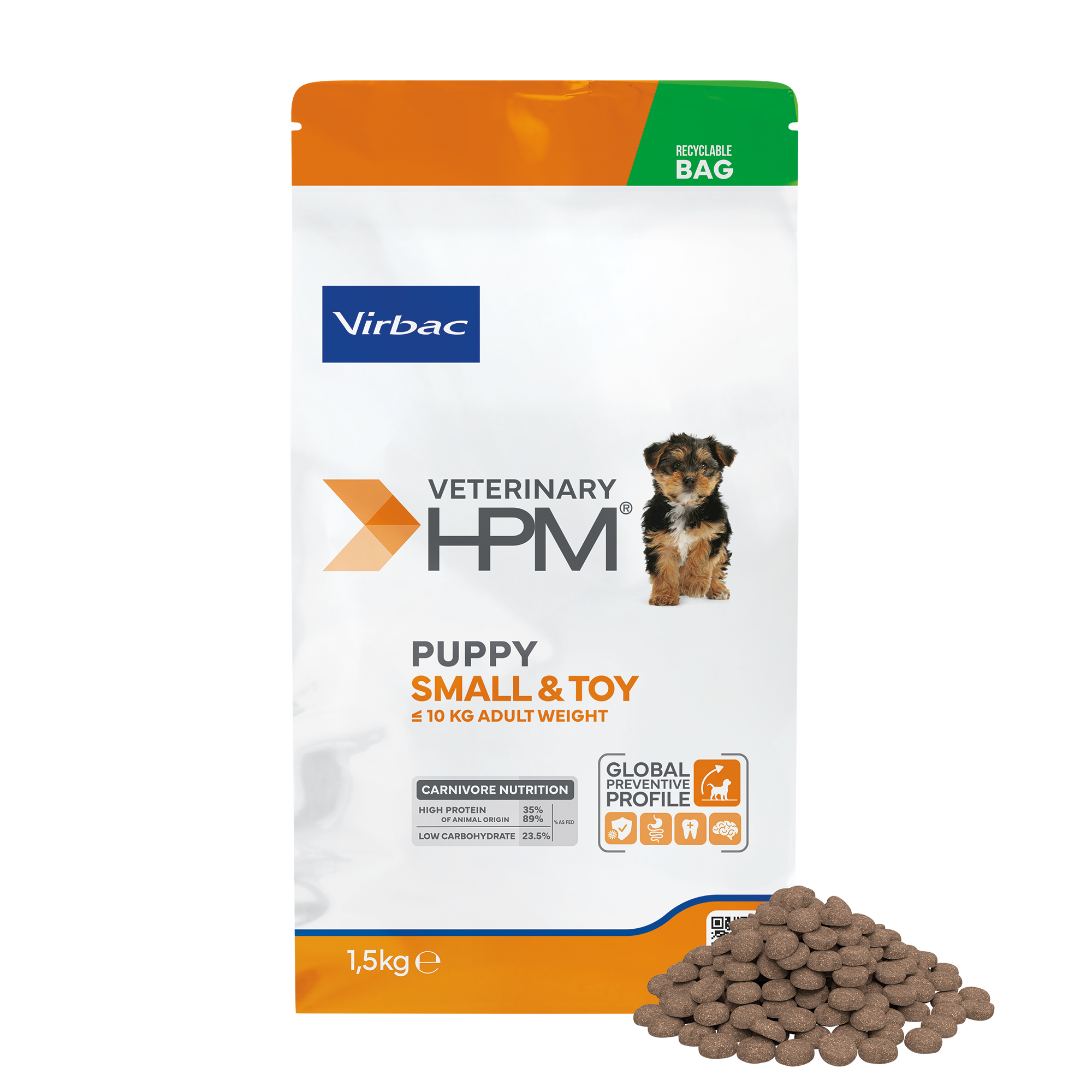 Hpm Virbac Puppy Small & Toy 1.5 Kg