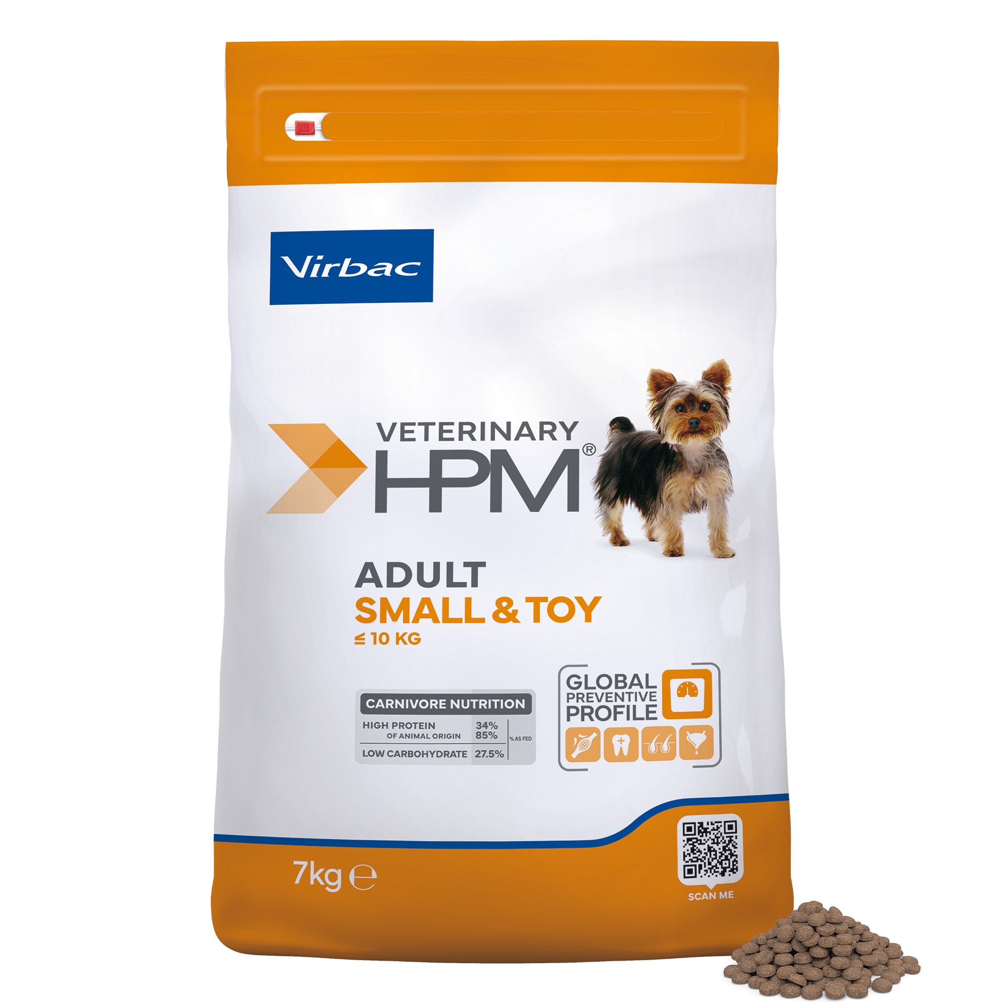 Hpm Virbac Adult Dog Small & Toy 7 Kg.