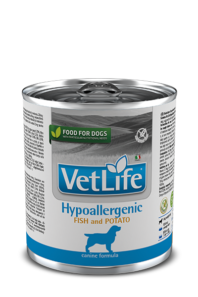 Vet Life Hypoallergenic Fish And Potato 300 Gr.