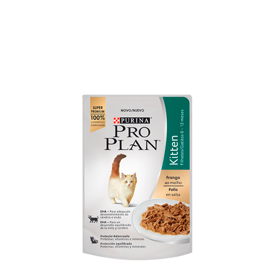Pro Plan Kitten Pollo En Salsa 85 Gr.