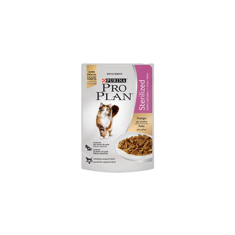 Pro Plan Esterilizado Pollo En Salsa 85 Gr.