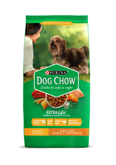 Dog Chow Adultos Minis y Pequeños Carne y Pollo 3 Kg