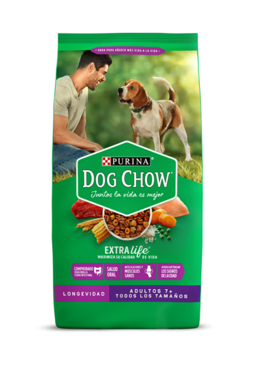 Dog Chow  Adultos 7 Longevidad 3 Kg.