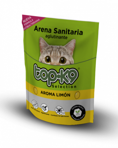 Topk9 Arena Aglutinante  Limon 2 Kg