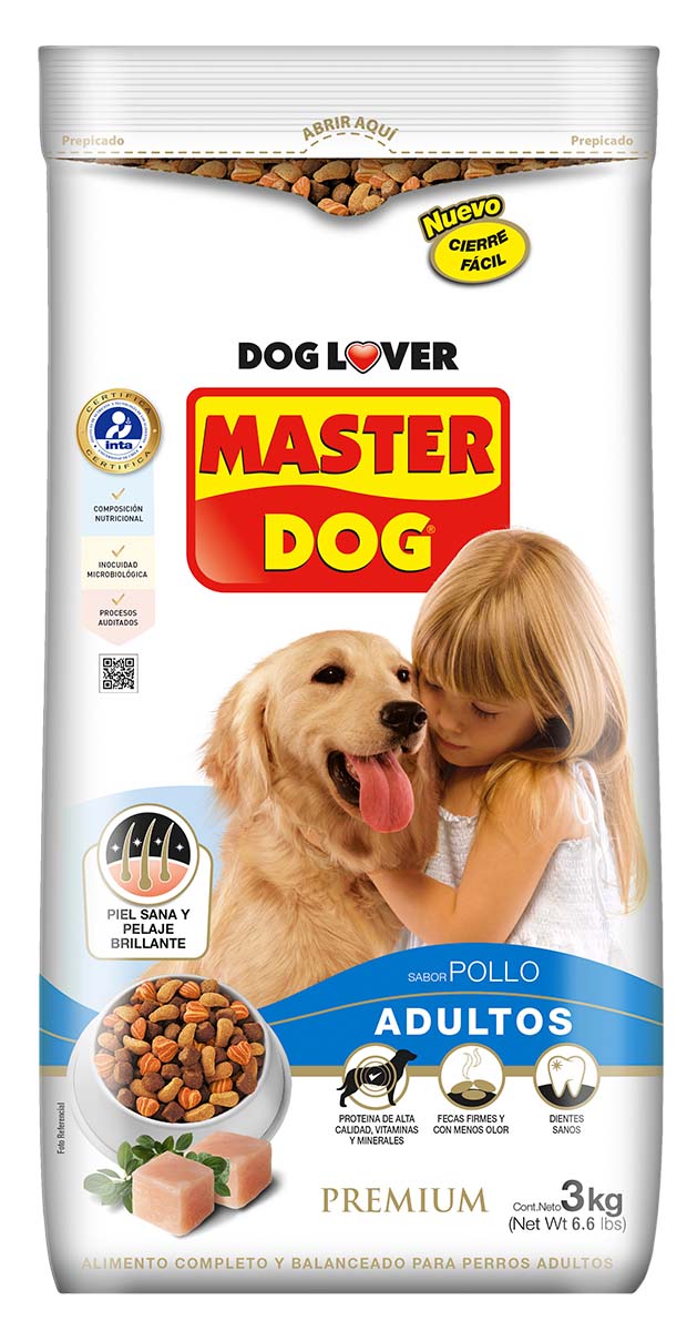 Master Dog Adulto Pollo 18 Kg