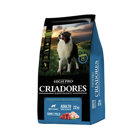 Criadores High Pro 22 Kg