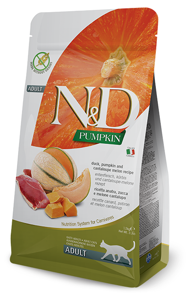 Nd Pumpkin Feline Adulto Pato 7.5 Kg