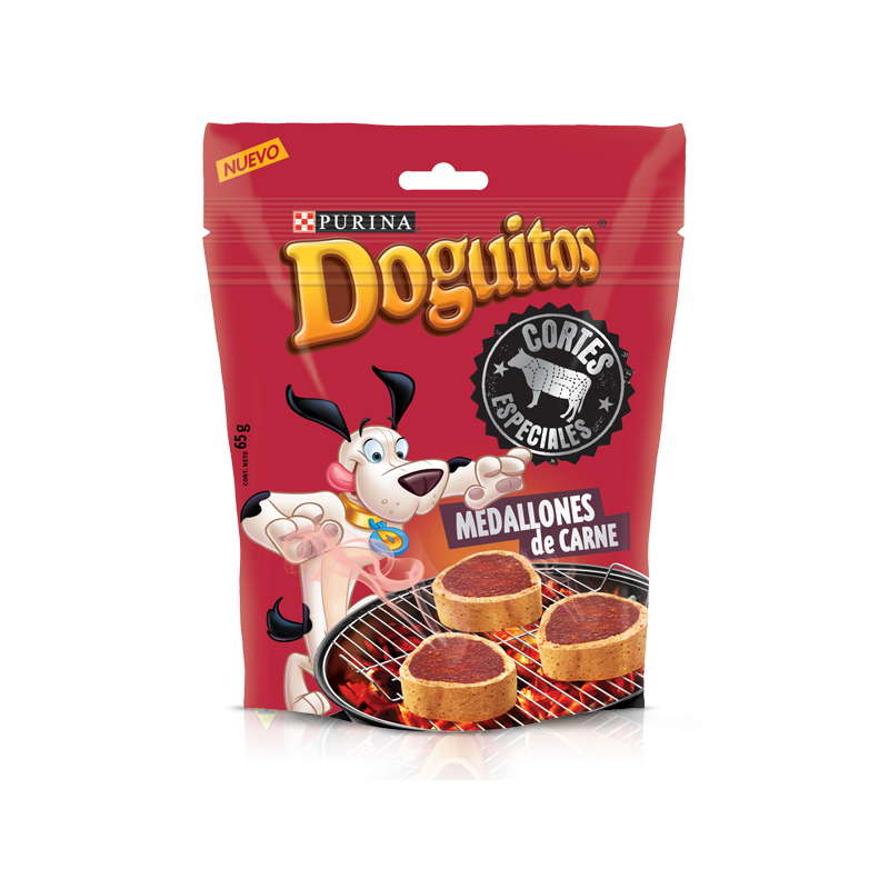 Doguitos Medallones De Carne 65 Gr
