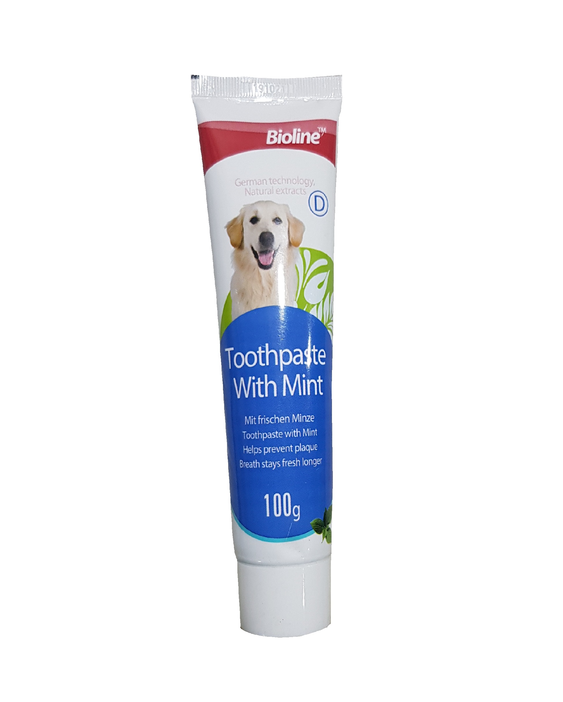 Bioline Pasta Dental Menta Para Perros 100 Gr