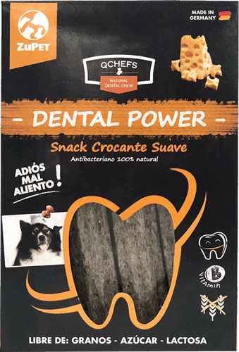 Qchefs Dental Power Crocante Suave Perro 75 Gr.
