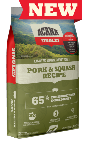 Acana  Pork & Squash Singles Formula 10.2 Kg.