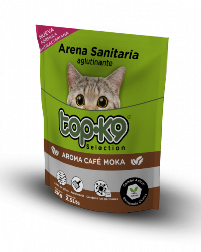 Topk9 Arena Aglutinante Cafe 2 Kg