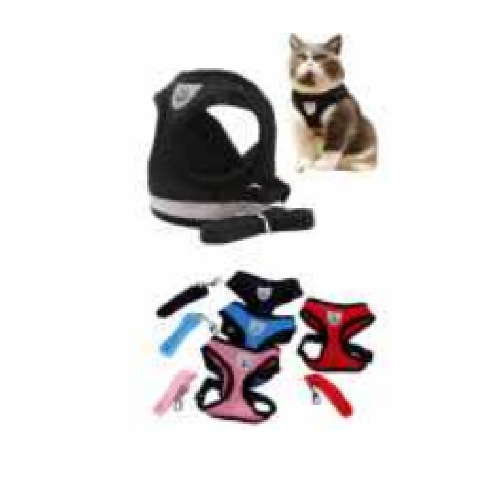 Arnes Pechera Chaleco Para Perro Y Gato Raza Pequeña Talla L