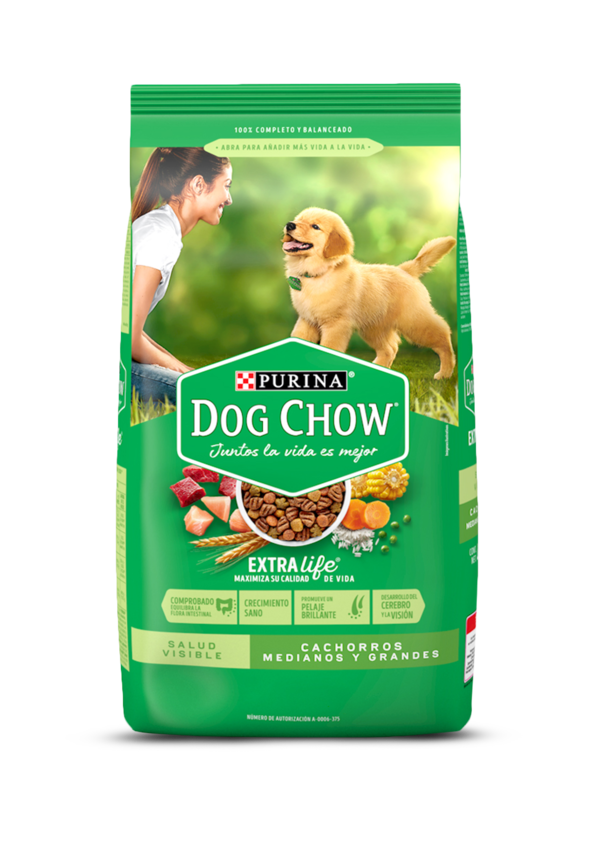 Dog Chow Cachorro Med Y Gde 3 Kg