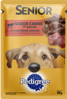 Alimento Húmedo Pedigree Senior Carne 100 Gr