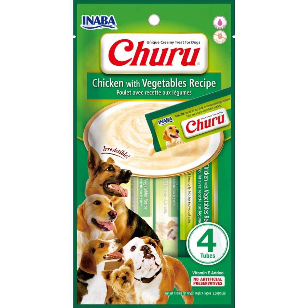 Churu Pollo Con Vegetales 4 U X 14 Gr  (56 Gr) Usd615