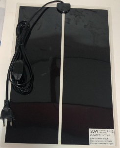 Calefactor Placa 20 W Con Dimer Td-05