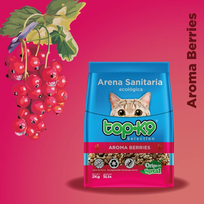Topk9 Arena Ecologica Berries 2 Kg