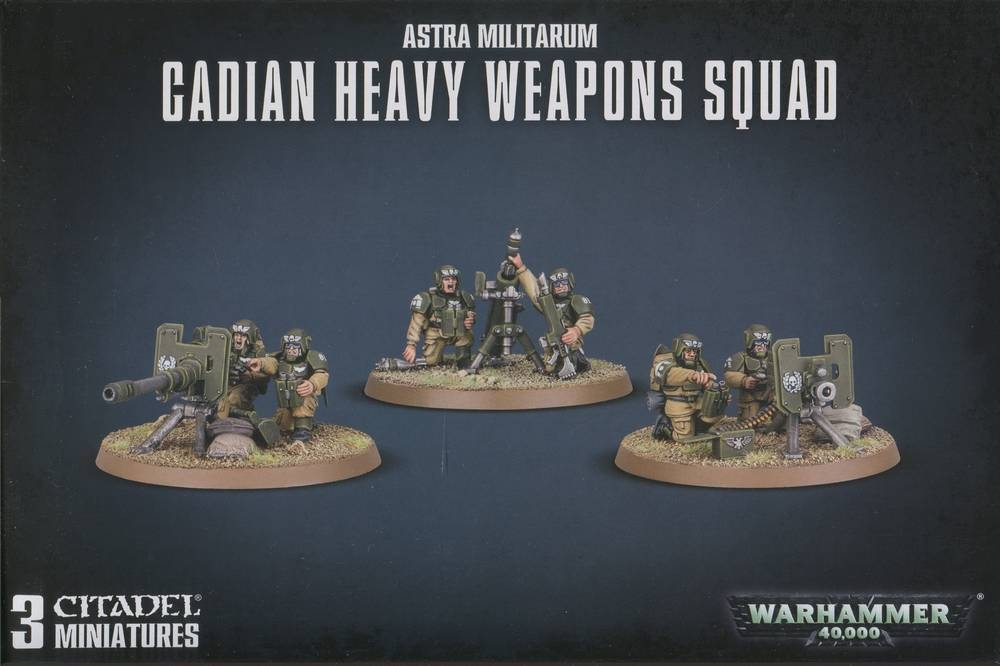 Cadian Heavy Weapon Squad