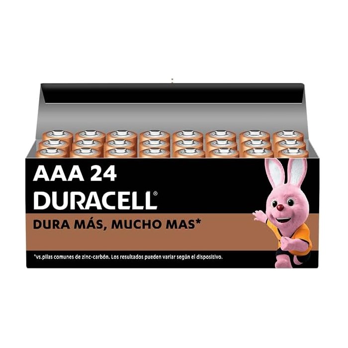 Pack 24 Pilas Duracell Aaa Alcalina Caja a Pedido por Mayor