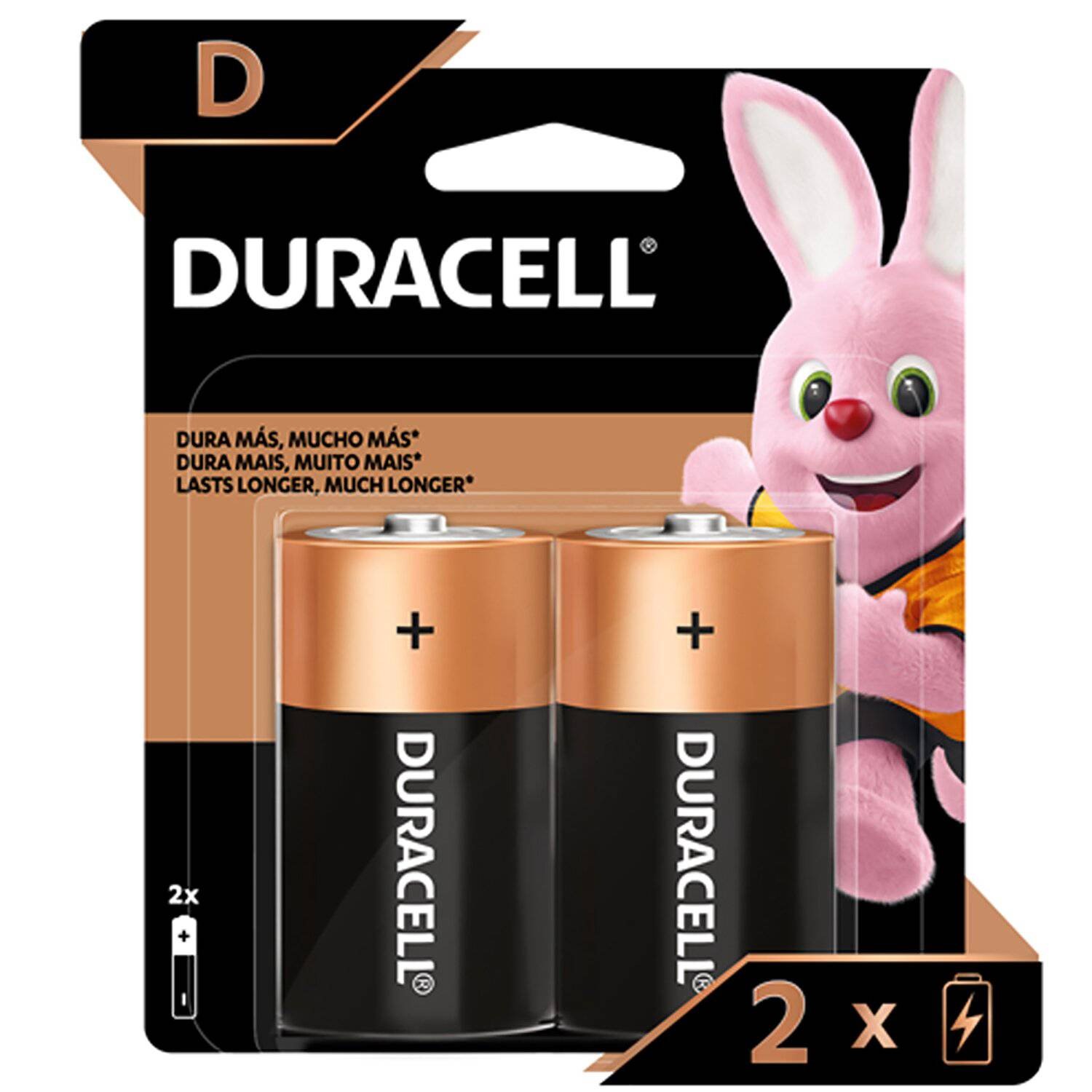 Pack 2 Pilas Duracell D Alcalina Por Mayor a Pedido